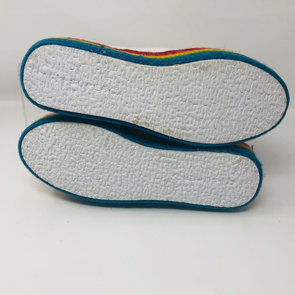 NEW‎ Superga Unisex Fantasia Rainbow Sneakers White Platfrom 37 W 6.5 M 5 5 - Picture 5 of 12